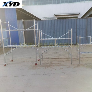 Khung giàn giáo di động có thể gập lại với thang | <span class=keywords><strong>h</strong></span>ệ thống giàn giáo xây dựng di động - Product Image 5