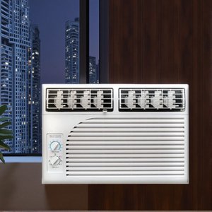 Climatisation de fenêtre à commande manuelle électrique pour usage domestique, 7000 BTU, sortie d'air supérieure - Product Image 3
