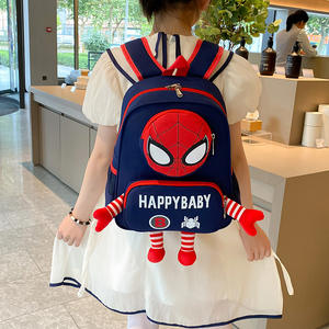 Portable Cool <span class=keywords><strong>Marvel</strong></span> Spider Man cartables mode dessin animé sacs à dos haute capacité étanche Nylon sacs à bandoulière pour enfants - Product Image 2