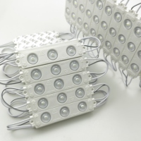 Module d'injection LED AC 110V 220V 9820 3LEDs IP65 étanche pour enseignes publicitaires, boîtes lumineuses et décorations