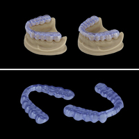 Résine souple dentaire pour gouttières orthodontiques imprimées en 3D et protège-dents de nuit