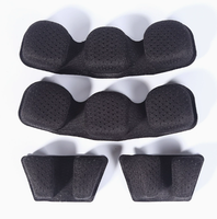 Système de suspension pour casque tactique 19 Aramid avec doublure en maille réglable pour mentonnière et accessoires de modification avec poche en maille