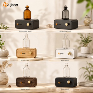 HYGEA Plastics Geen Hitte Geen Water Alle Glas en Hout Aromatherapie Draagbare Essentiële Olie Koude Lucht Vernevelaar Met Batterij - Product Image 2