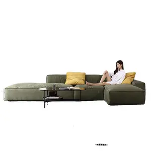 New Style Luxury Sectional Sofa Indoor Furniture Corner Sofa Set Modern Living Room Sofas