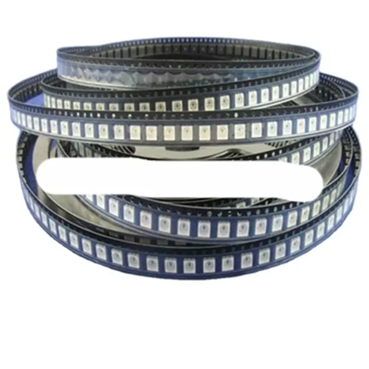 Led 칩 WS2812, led smd 5050 RGB LED 내장 WS2811 IC; 1000 개/릴, WS2812B 4 핀 칩