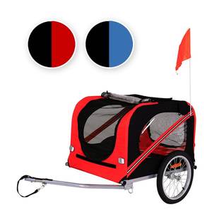 गुना-सक्षम बाइक पालतू ट्रेलर साइकिल कार्गो घुमक्कड़ आउटडोर डेरा डाले हुए सामान तह उपयोगिता बच्चों वाहक - Product Image 3