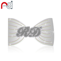 Cheerleading Hair Bow Spandex ou mystique Flower Shiny Hair Scrunchies By AB Crystal