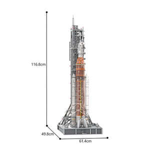 9944 pezzo di sistema di lancio spaziale modello MOC-136982 SLS <span class=keywords><strong>Mobile</strong></span> Launcher Tower compatibile 10341 mattoncini di mattoni giocattoli per bambini - Product Image 6