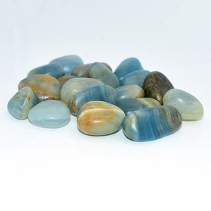 Commercio all'ingrosso 20-30mm naturale <span class=keywords><strong>Calcite</strong></span> blu caduto pietre Feng Shui stile per la decorazione della casa in buddismo tema gemma agata - Product Image 6