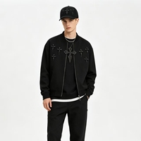 Casquette de baseball vintage de luxe sportive 5 panneaux en polyester/coton noire avec strass, broderie croix, fleur de prunier chinoise et motif léopard à pois