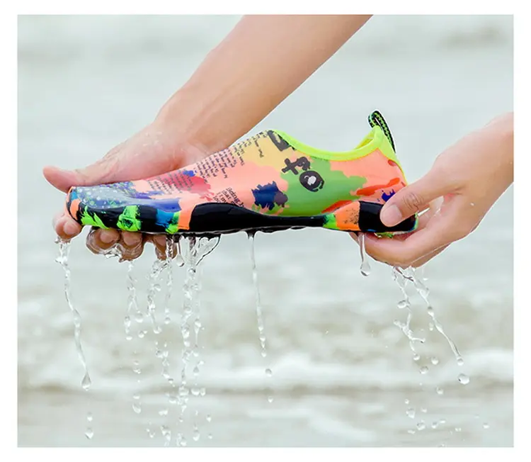 Chaussures de natation et de plongée en plein air, unisexe, Sport coloré, peau d'eau, plage, nouvelle collection 2023