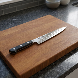 Cuchillo de Chef Japonés Seki Gyuto Moderno de 8.27 pulgadas (21 cm) de Acero Inoxidable con Mango de Plástico, Borde Dentado, Apto para Lavavajillas, Ambidiestro - Product Image 2