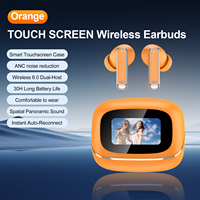 Écouteurs sans fil intra-auriculaires YXG-24 de haute qualité avec écran tactile LED couleur de 1,47 pouce et suppression du bruit