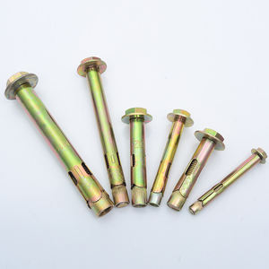 Anclaje de expansión de acero al carbono Chapado en zinc amarillo pernos hexagonales M6 M8 M10 M12 M14 M16 ancla de manga para hormigón M6 M8 M10 M12 M16 - Product Image 4