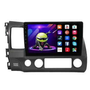 10 Inch Touchscreen Autoradio 2 Din Android Autoradio Voor Honda Civic Speciale Navigatie Auto Gps Android Systeem