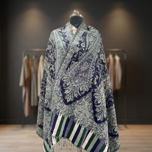 Écharpe en viscose cachemire pour femmes, douce et légère, conçue pour un style élégant lors de mariages, de fêtes et de cérémonies. - Product Image 4