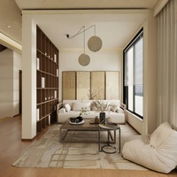 Esquema de Diseño de Interiores profesional residencial cómodo Nexus Nuevo concepto Arquitectura China Plan general para villas