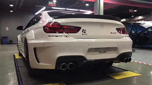 ZNDR for <b>6</b> <b>Series</b> M6 F12 F13 Carbon Fiber Body Kit New Condition Self-adhesive Replacement PD Style Front/Rear Bumpers & Hood - Product Image 6