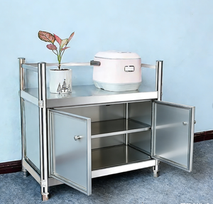 Gabinete de Almacenamiento de Acero Inoxidable Personalizado con Estantes Ajustables para Cocinas Comerciales, Restaurantes y Hoteles - Product Image 2