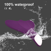 Vibrateur portable pour sous-vêtements, puissant, papillon, nouveauté, didos, vibrateurs multifréquences
