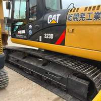 Excavadora de cadenas Caterpillar CAT 323D en oferta, excelente estado, alta calidad, excavadora de 20-30 toneladas, motor/bomba/cojinete