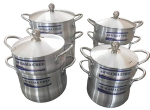 Pot à <span class=keywords><strong>couscous</strong></span> en aluminium marmite à vapeur ustensiles de cuisine marmite de cuisson - Product Image 6