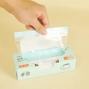 사용자 정의 다시 닫을 수 있는 BPA 무료 더블 지퍼 확장 가능한 하단 누출 방지 냉동고 식품 보관 지퍼락 비닐 봉투