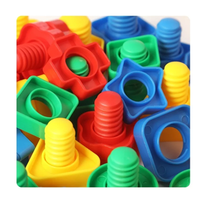 新しいデザインユニセックススクリューナットコンビネーションビルディングブロック仕分け建物建設おもちゃ子供たちが細かい運動技能を向上させる - Product Image 2