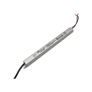 Driver de led ultrafino dc 12v 24v, fonte de alimentação para iluminação led, 18w 24w 36w 48w e embalagem para propaganda