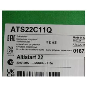 ATS22C11Q ซอฟต์แวร์สำหรับมอเตอร์แบบอะซิงโครนัส Altistart 22 ควบคุม 230V 230 ถึง 440V 30 ถึง 55kW - Product Image 6