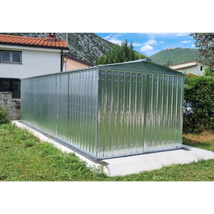 Caja de herramientas de chapa galvanizada de doble puerta 2,55X2,00 m - Product Image 1
