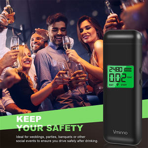Großhandel Kontaktloser Halbleiter-Alkoholtester Tragbarer Atemalkoholmessgerät Digitaler Alkoholtester - Product Image 6