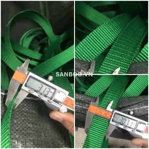 Grue à cargaison de 2 tonnes Câble plat en tissu Vert Sécurisé Sûr de levage 5:1 Facteur de sécurité Sangle en polyester flexible Sling-Ready for - Product Image 4