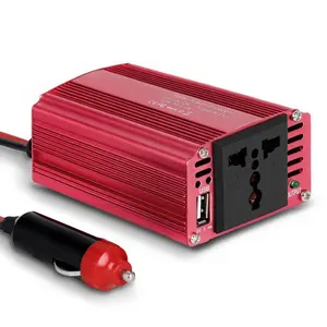 2.1A output 200W Car Power Inverter 12V 220V AC 110v Converter Auto Charger Converter Adapter Modified Sine Wave EU US JP Socket