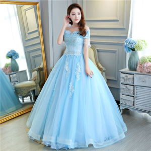 Robe <span class=keywords><strong>de</strong></span> mariée, jupon, costume d'hôtesse, tenue <span class=keywords><strong>de</strong></span> spectacle <span class=keywords><strong>de</strong></span> musique vocale, robe longue amincissante pour femme, idéale pour les étudiantes en <span class=keywords><strong>chant</strong></span> et les examens <span class=keywords><strong>de</strong></span> bel canto - Product Image 2