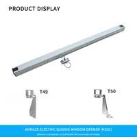 Ouvre-fenêtre silencieux 24V DC (aluminium durable, capteur APP/pluie) pour maison intelligente et hôtel