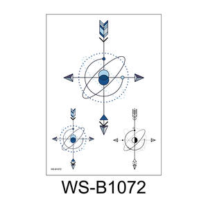 Tatuaggi temporanei a triangolo geometrico personalizzato per uomini e donne tatuaggi realistici, impermeabili, rimovibili - Product Image 6