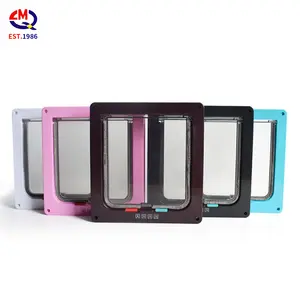 ABS pet flap interior cat walk door for screen curtain round large dog cat flap door Dog Cat Door