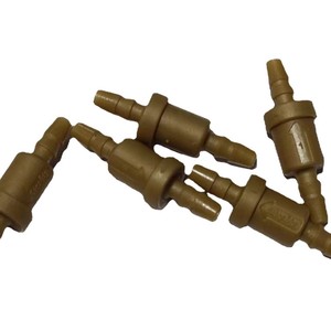 Airship Universal 5 Steel Ball Check Valve Connector 1/2 In Gas Rubber Nylon Tube Automotive <b>Hardware</b> Parts - Product Image 4