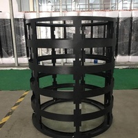 Écran LED flexible créatif TOPLED P2.5, panneau d'affichage LED cylindrique souple