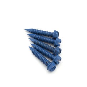 <span class=keywords><strong>Tornillos</strong></span> <span class=keywords><strong>Tapcon</strong></span> Anclajes de hormigón 1/4 Cabeza de arandela hexagonal <span class=keywords><strong>Tornillos</strong></span> de hormigón 1/4X2-3/4 Tornillo de anclaje de hormigón de cabeza plana Phillips azul - Product Image 2