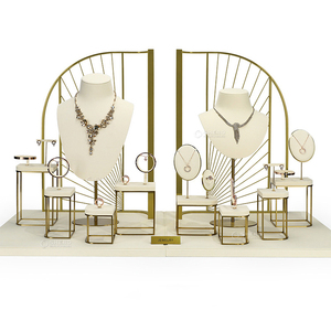 แท่นโชว์เครื่องประดับไมโครไฟเบอร์เกรดพรีเมียม ฐานเรซิ่น สีสั่งทำได้ สำหรับแหวน สร้อยข้อมือ สร้อยคอ - Product Image 6