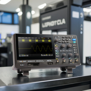 ออสซิลโลสโคป LCD ความละเอียดสูง 12 บิต รุ่น SDS814X HD 200MHz 100MHz 4 ช่องสัญญาณ รับประกัน 1 ปี SIGLENT 25Mpts/ช่อง 500kWFMs/วินาที - Product Image 1