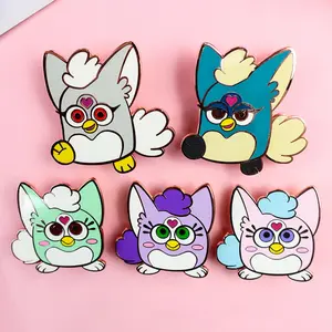 Tidak ada Minimum pabrik kustom keras enamel pin produsen kartun label logo topi logam kerah pin lencana pakaian untuk pakaian