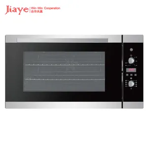 Oven terpasang di dalam Oven, alat dapur profesional 90cm Pizza besar Gas bawaan