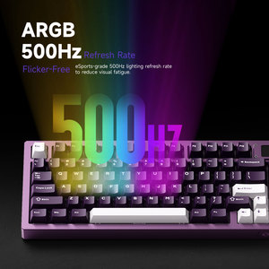 คีย์บอร์ดเกมมิ่งแบบกลไก <span class=keywords><strong>MOD</strong></span> 007 V5 HE รุ่นใหม่ รองรับการเชื่อมต่อแบบเต็มรูปแบบ ความไว 0.005 มม. RT รองรับการใช้งานร่วมกันได้หลากหลาย 8,000Hz Polling Rate พร้อมหน้าจอแสดงผล - Product Image 2