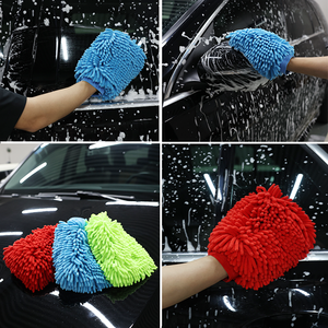 Giá rẻ hai mặt Chenille rử<span class=keywords><strong>a</strong></span> xe găng tay ướt và khô kép sử dụng rộng đàn hồi Cuff không thấm nước lót rử<span class=keywords><strong>a</strong></span> găng tay - Product Image 6