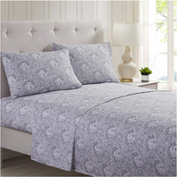 AOYATEX Nouvel Ensemble de Draps de Lit Luxe sur Mesure en Microfibre Lavée – Garniture de Lit Complète