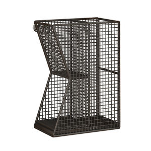 Moderno Soporte Metálico para Paraguas, Independiente, con Capacidad para 10, Diseño de un Solo Lado, para la Entrada del Hogar, Estante de Almacenamiento - Product Image 5