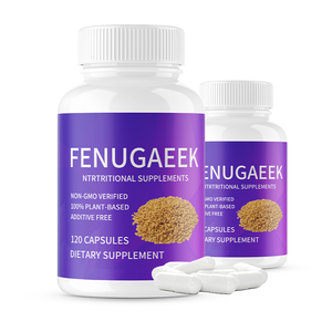 Suplemen Herbal kualitas tinggi OEM Label pribadi kapsul biji Fenugreek ekstrak biji Fenugreek - Product Image 3